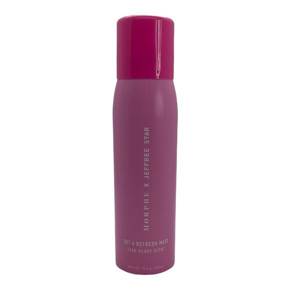Morphe X Jeffree Star Set & Refresh Mist Star-berry Scent Setting Spray - Picture 1 of 7